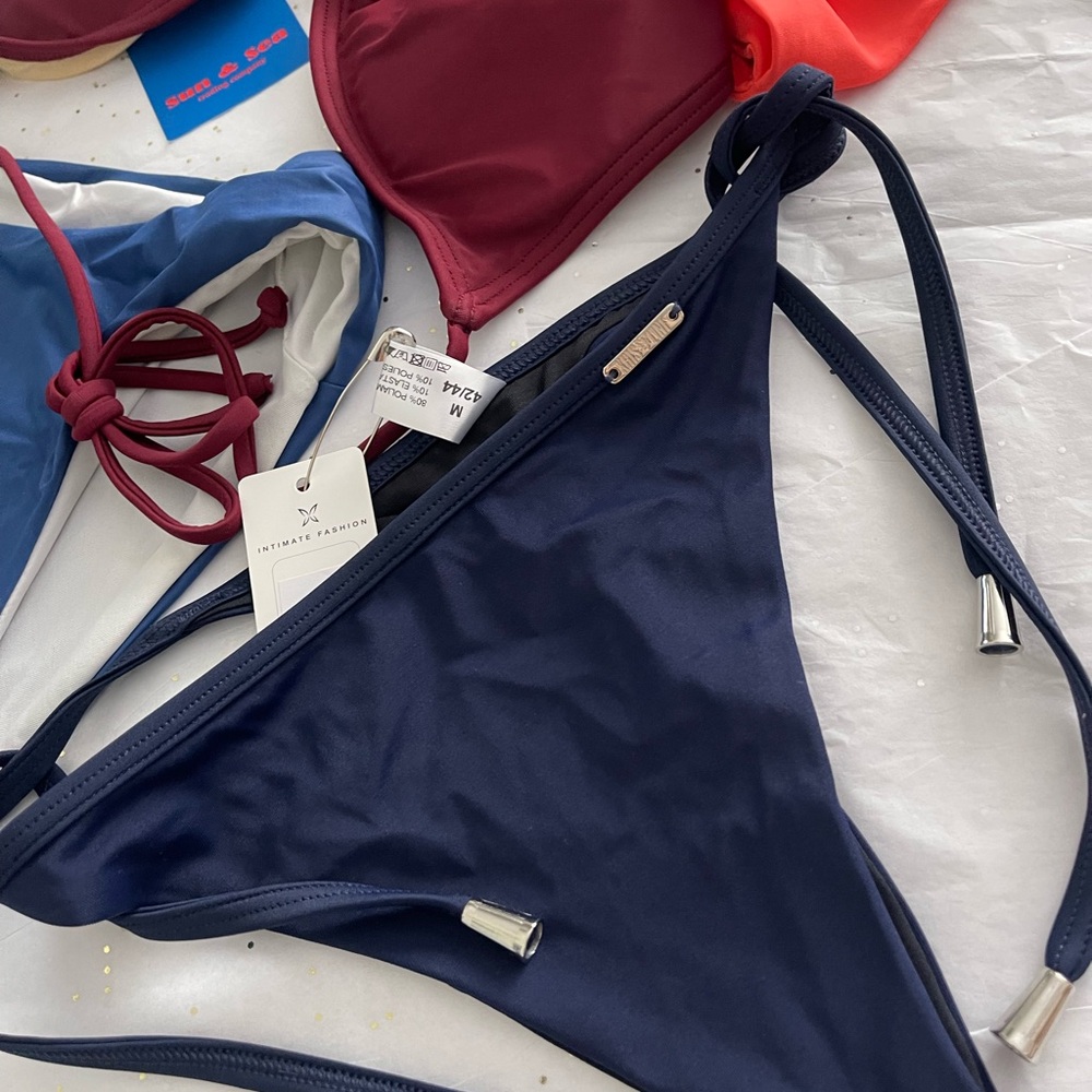 Navy Blue Women's Bikini Bottom